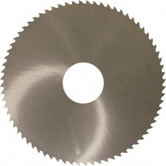 Controx - 1" Diam x 1/16" Blade Thickness x 3/8" Arbor Hole Diam, 20 Tooth Slitting and Slotting Saw - Arbor Connection, Right Hand, Uncoated, Solid Carbide, 15° Rake, Concave Ground - Apex Tool & Supply