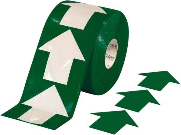 PRO-SAFE - Floor & Egress Marking Tape & Strips Type: Die Cut Shape Surface Type: Non Anti-Slip - Apex Tool & Supply