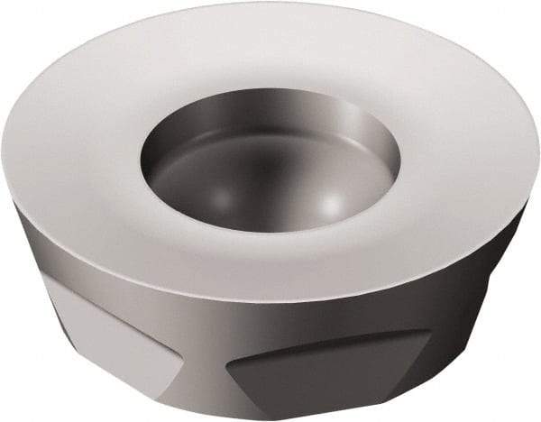 Sandvik Coromant - R3001648 MM Grade 1040 Carbide Milling Insert - TiAlN2 Finish, 4.8mm Thick, 16mm Inscribed Circle, 8mm Corner Radius - Apex Tool & Supply