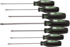 SK - 7 Piece T10 to T40 Ergonomic Handle Torx Driver Set - Apex Tool & Supply