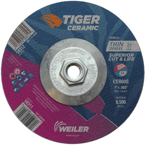 7X.060 TIGER CERAMIC T27 C/O WHL - Apex Tool & Supply