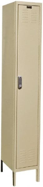 Hallowell - 1 Door, 1 Tier, Electronic Access Lockers - Apex Tool & Supply