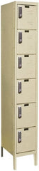 Hallowell - 6 Door, 6 Tier, Electronic Access Lockers - Apex Tool & Supply