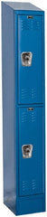 Hallowell - 2 Door, 2 Tier, Ready-Built Wardrobe & Box Lockers - Apex Tool & Supply