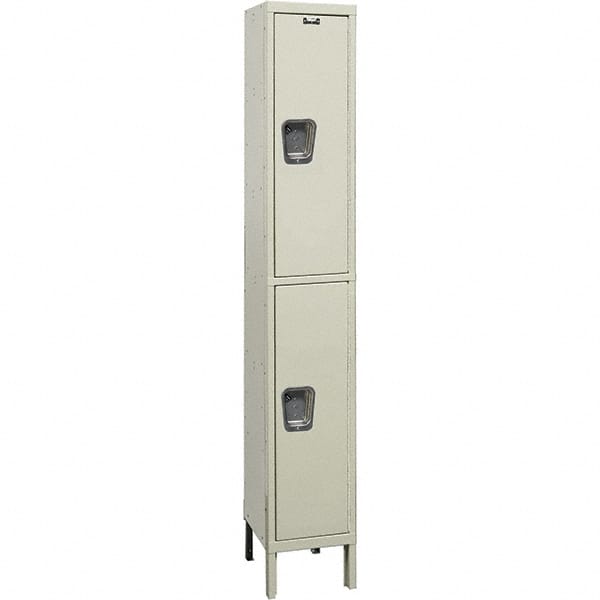Hallowell - 2 Door, 2 Tier, Premium Wardrobe Lockers - Apex Tool & Supply