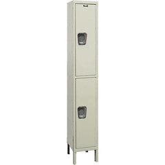 Hallowell - 2 Door, 2 Tier, Premium Wardrobe Lockers - Apex Tool & Supply