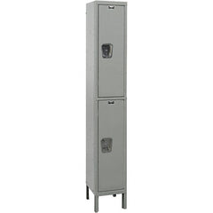 Hallowell - 2 Door, 2 Tier, Premium Wardrobe Lockers - Apex Tool & Supply