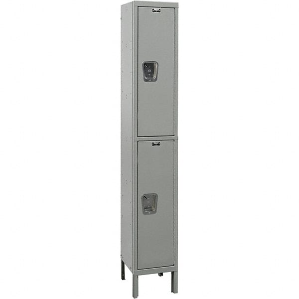 Hallowell - 2 Door, 2 Tier, Premium Wardrobe Lockers - Apex Tool & Supply