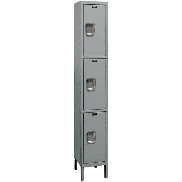 Hallowell - 3 Door, 3 Tier, Premium Wardrobe Lockers - Apex Tool & Supply