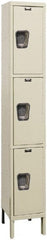 Hallowell - 3 Door, 3 Tier, Premium Wardrobe Lockers - Apex Tool & Supply