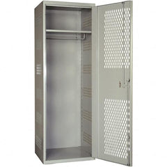Hallowell - 1 Door, 1 Tier, Welded Locker - Apex Tool & Supply