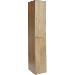 Hallowell - 2 Door, 2 Tier, Premium Wardrobe Lockers - Apex Tool & Supply