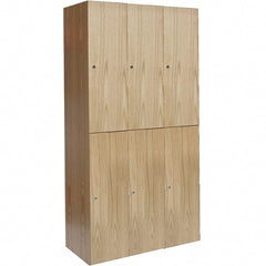 Hallowell - 6 Door, 2 Tier, Premium Wardrobe Lockers - Apex Tool & Supply