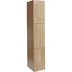Hallowell - 3 Door, 3 Tier, Premium Wardrobe Lockers - Apex Tool & Supply