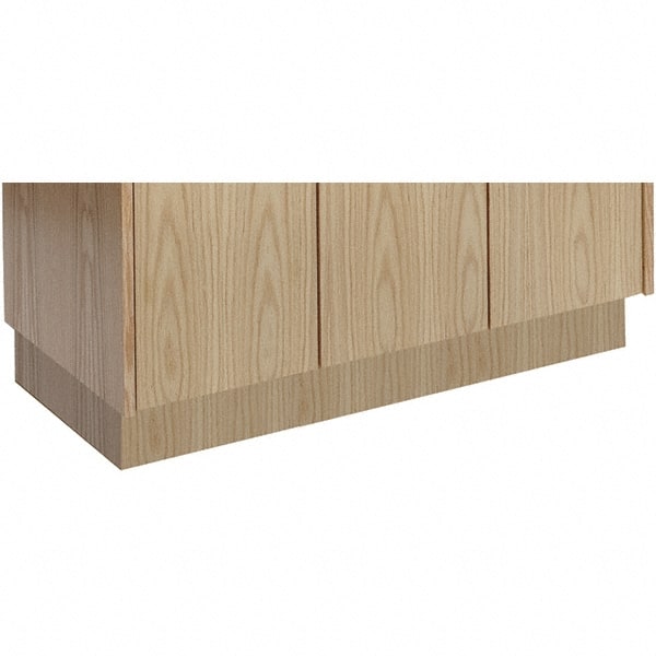 Hallowell - 36" Wide x 4" High x 18" Deep, Locker Base - Apex Tool & Supply