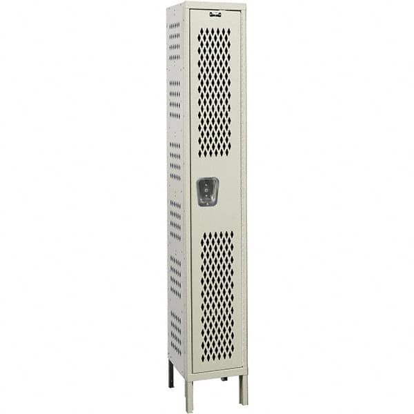 Hallowell - 1 Door, 1 Tier, Heavy-Duty Ventilated Wardrobe & Box Lockers - Apex Tool & Supply