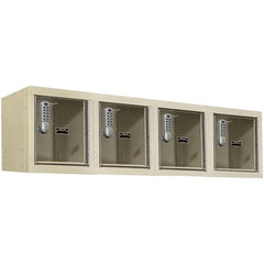 Hallowell - 4 Door, 4 Tier, Safety-View Plus Box Locker - Apex Tool & Supply