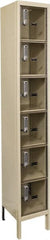 Hallowell - 6 Door, 6 Tier, Safety-View Plus Box Locker - Apex Tool & Supply