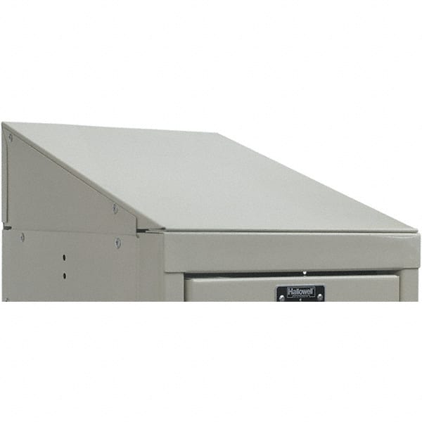 Hallowell - 8" High x 24" Deep, Locker UL Greenguard Gold Product Certified for Low Chemical Emissions UL.COM/GG UL 2818 - Apex Tool & Supply