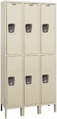 Hallowell - 6 Door, 2 Tier, Premium Wardrobe Lockers - Apex Tool & Supply