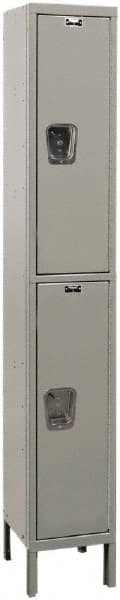Hallowell - 2 Door, 2 Tier, Premium Wardrobe Lockers - Apex Tool & Supply