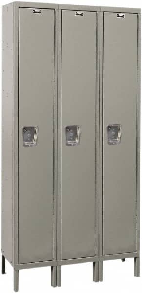Hallowell - 3 Door, 1 Tier, Premium Wardrobe Lockers - Apex Tool & Supply