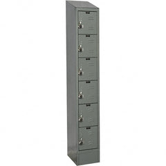 Hallowell - 6 Door, 6 Tier, Ready-Built Wardrobe & Box Lockers - Apex Tool & Supply
