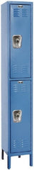 Hallowell - 2 Door, 2 Tier, Ready-Built Wardrobe & Box Lockers - Apex Tool & Supply