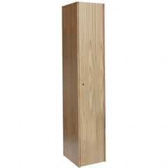 Hallowell - 3/4" Wide x 72" High x 18" Deep, Locker Finished End Panels - Apex Tool & Supply