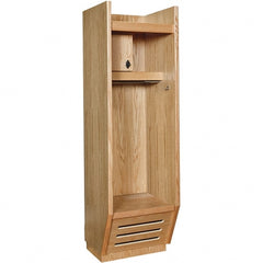 Hallowell - 1 Door, Wood Gear Locker - Apex Tool & Supply