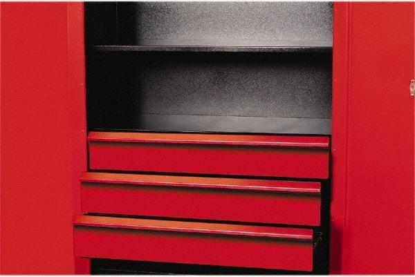 Hallowell - Steel Workbench & Workstation Drawer Kit - 24" Deep, 15" High, Use with Fort Knox & DuraTough All-Welded Cabinets, Fort Knox Modular Utility Storage & Workbench System - Apex Tool & Supply