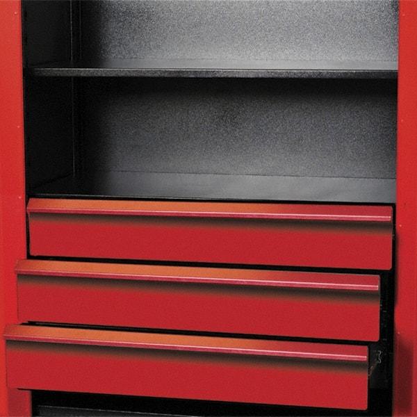 Hallowell - Steel Workbench & Workstation Drawer Kit - 24" Deep, 15" High, Use with Fort Knox & DuraTough All-Welded Cabinets, Fort Knox Modular Utility Storage & Workbench System - Apex Tool & Supply