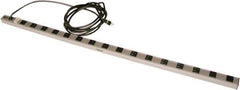 Hallowell - Workbench & Workstation Power Bar - 3" Deep, Use with Fort Knox Modular Utility Storage & Workbench System - Apex Tool & Supply
