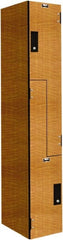 Hallowell - 2 Door, 2 Tier, Phenolic Z-Locker - Apex Tool & Supply