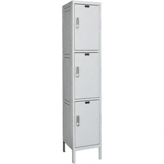 Hallowell - 3 Door, 3 Tier, Charging Station Locker - Apex Tool & Supply