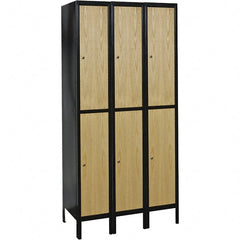 Hallowell - 6 Door, 2 Tier, Premium Wardrobe Lockers - Apex Tool & Supply