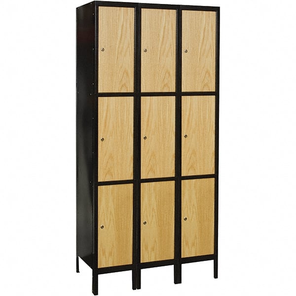 Hallowell - 9 Door, 3 Tier, Premium Wardrobe Lockers - Apex Tool & Supply