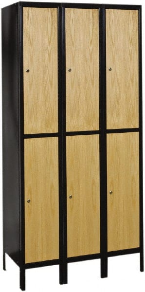 Hallowell - 6 Door, 2 Tier, Premium Wardrobe Lockers - Apex Tool & Supply