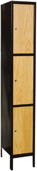 Hallowell - 3 Door, 3 Tier, Premium Wardrobe Lockers - Apex Tool & Supply