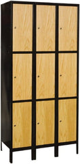 Hallowell - 9 Door, 3 Tier, Premium Wardrobe Lockers - Apex Tool & Supply