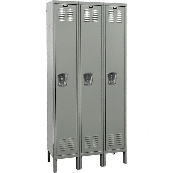 Hallowell - 3 Door, 1 Tier, Premium Wardrobe Lockers - Apex Tool & Supply