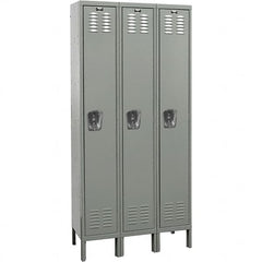 Hallowell - 3 Door, 1 Tier, Premium Wardrobe Lockers - Apex Tool & Supply