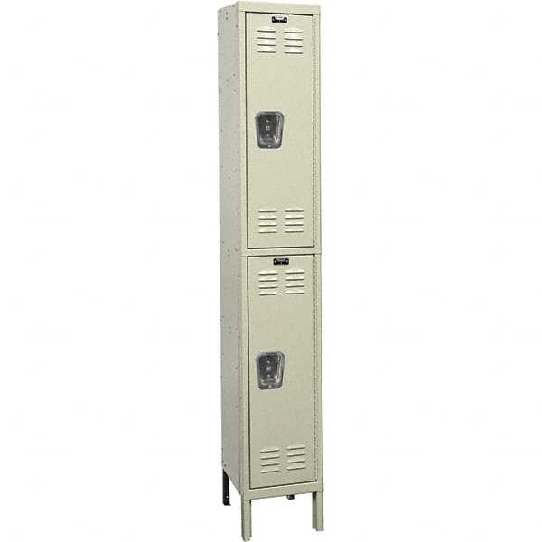 Hallowell - 2 Door, 2 Tier, Premium Wardrobe Lockers - Apex Tool & Supply
