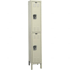Hallowell - 2 Door, 2 Tier, Premium Wardrobe Lockers - Apex Tool & Supply