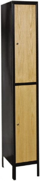 Hallowell - 2 Door, 2 Tier, Premium Wardrobe Lockers - Apex Tool & Supply