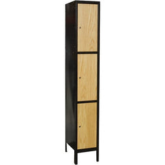 Hallowell - 3 Door, 3 Tier, Premium Wardrobe Lockers - Apex Tool & Supply