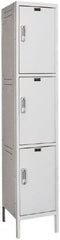 Hallowell - 3 Door, 3 Tier, Charging Station Locker - Apex Tool & Supply
