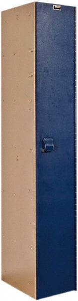 Hallowell - 1 Door, 1 Tier, Solid Plastic Locker - Apex Tool & Supply
