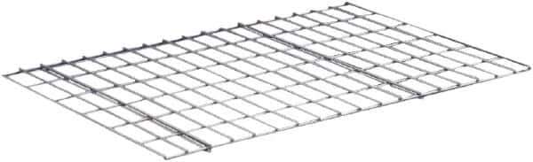 Hallowell - 48" Wide, Open Shelving Accessory/Component - Steel, Powder Coat Finish, 24" Deep, Use with Rivetwell Shelving - Apex Tool & Supply