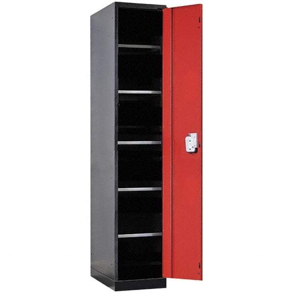 Hallowell - Steel Workbench & Workstation Locker - 24" Deep, 78" High, Use with Fort Knox Modular Utility Storage & Workbench System - Apex Tool & Supply
